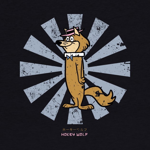 Hokey Wolf Retro Japanese by Nova5